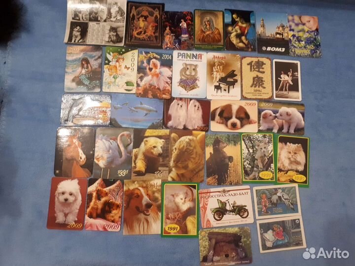 Открытки, конверты, календарики СССР