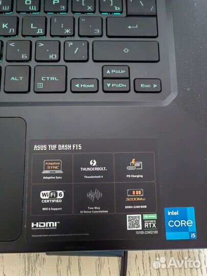 Игровой ноутбук asus