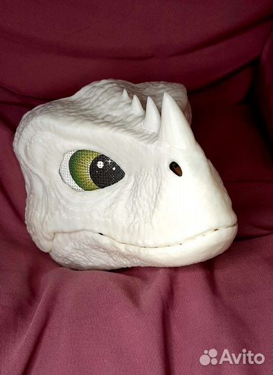 Маска раптора с рожками v2