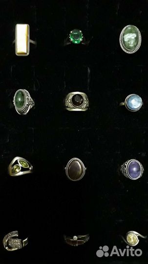 Кольца серебро