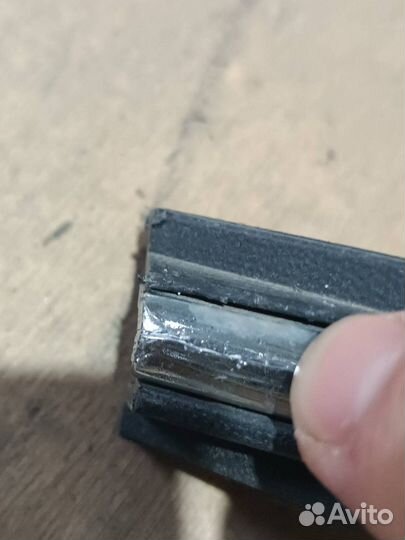 Молдинг бампера передний Volkswagen Touareg 3