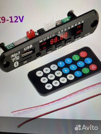 Блютуз, Мр3 декодер. Музыкальный плеер мр3