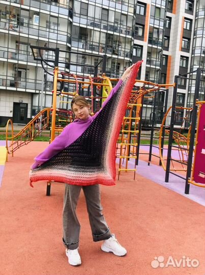 Шали бактус платок