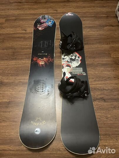 Сноуборд rossignol 160 + крепы rossignol