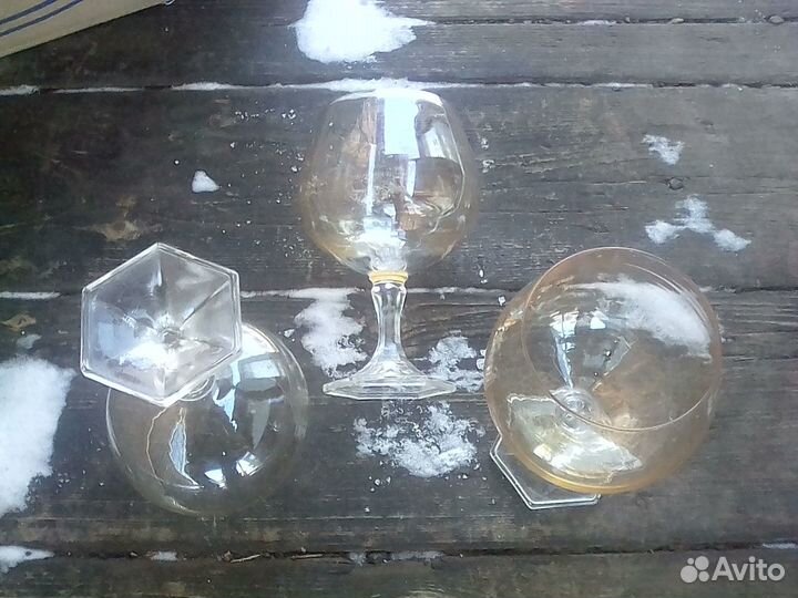 Бокалы для вина «шестигранник»