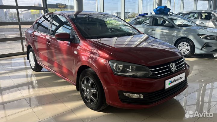 Volkswagen Polo 1.6 МТ, 2016, 184 959 км