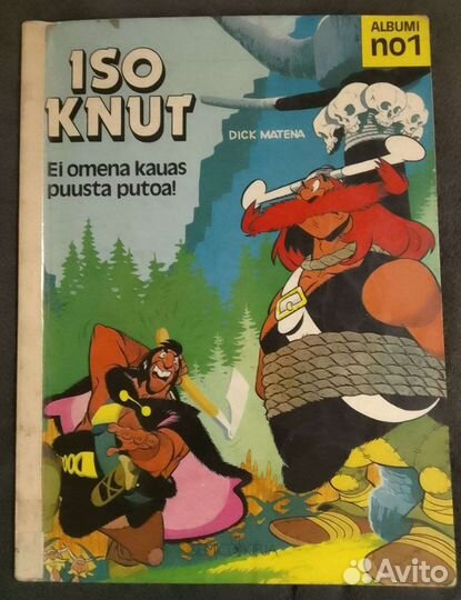 Старые комиксы на финском (Aku Ankka, Bamse)