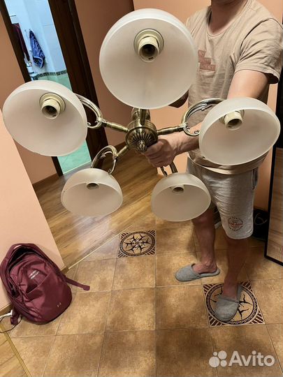 Люстра на 5 ламп