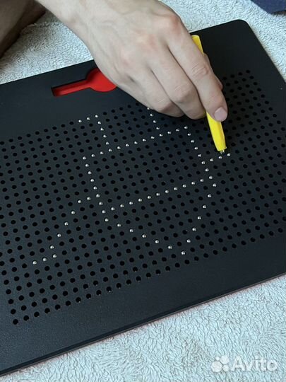 Магнитный планшет для рисования с шариками