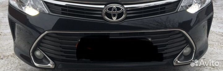 Бампер toyota camry передний