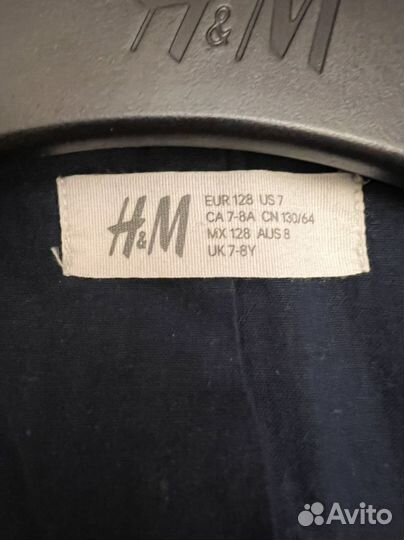 Школьный костюм д/мальчика 128 hm синий+2рубашки