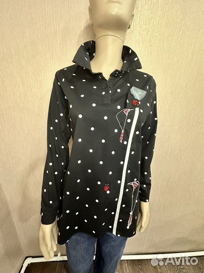 Рубашка женская черная 44-46