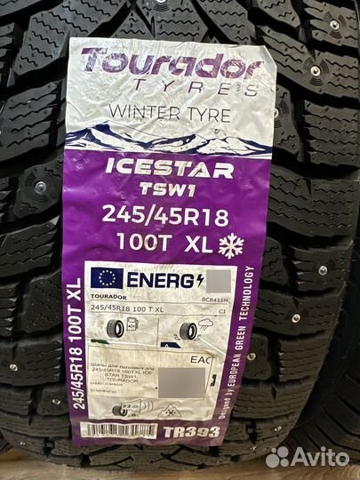 Tourador Ice Star TSW1 245/45 R18 и 275/40 R18 108V