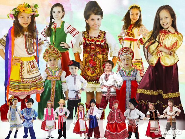 Прокат русских народных костюмов