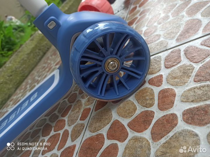 Беговел-самокат 2в1