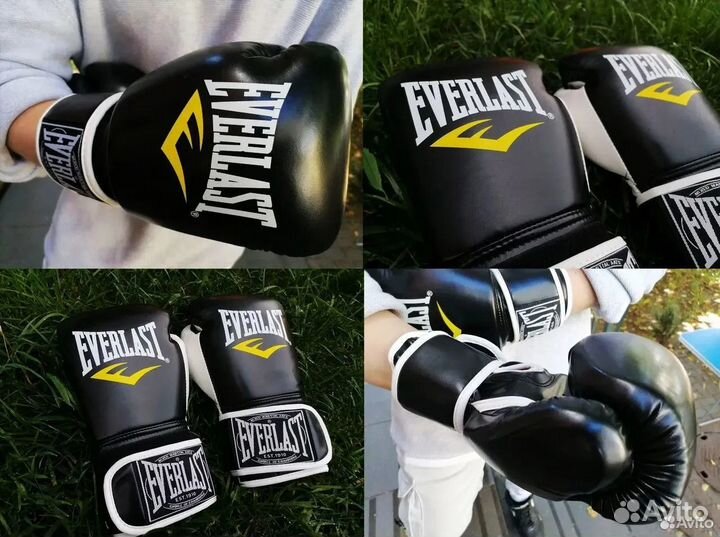 Боксёрские перчатки разных размеров
