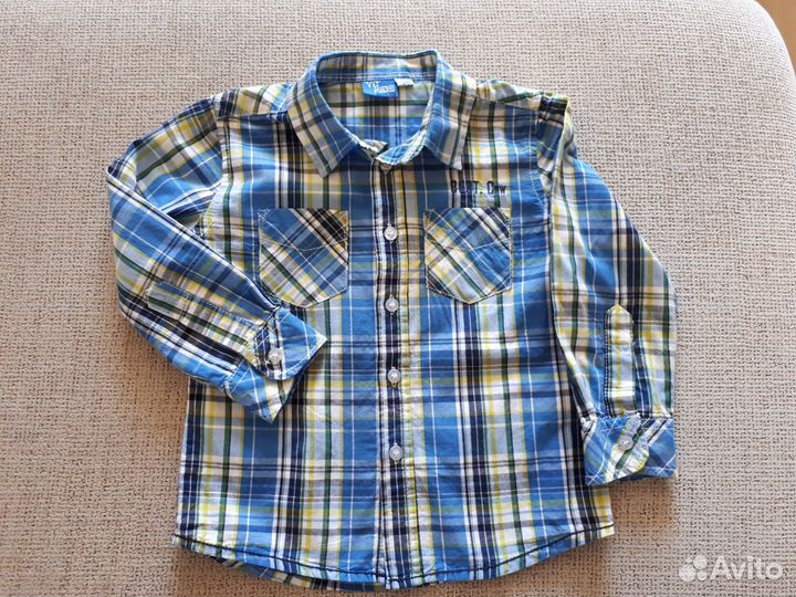 Рубашки для мальчика 98-104-128 разные