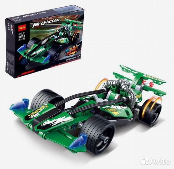 Конструктор с инерционным механизмом