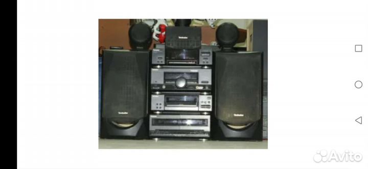 Продается муз. Центр.Technics. Кассета диск радио