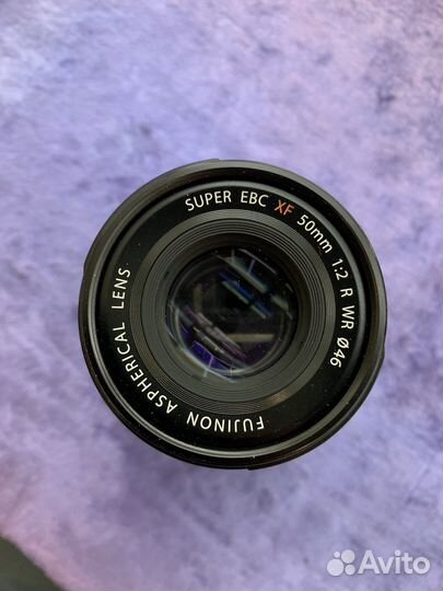 Объектив fujifilm xf 50 mm 2.0 wr