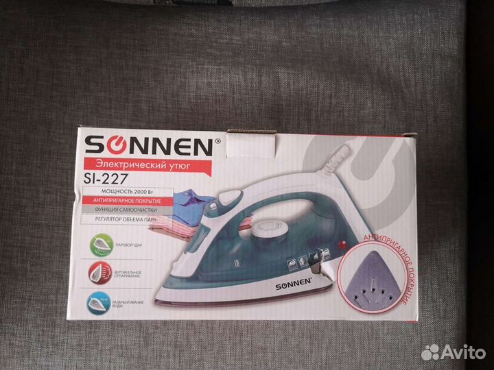Утюг sonnen новый