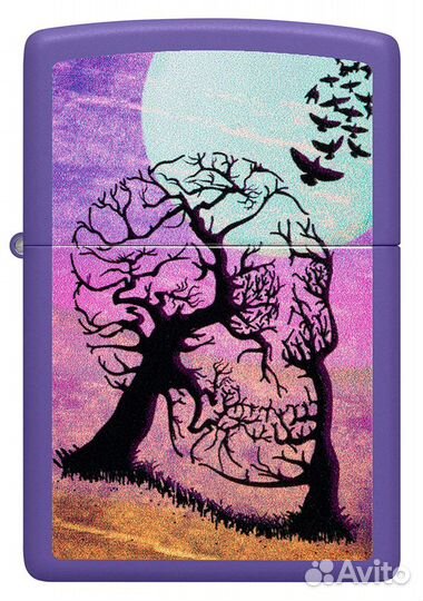 Зажигалка бензиновая Zippo 48638 Skull Tree