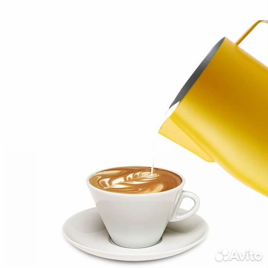 Питчер, молочник 600 мл желтый нерж. сталь