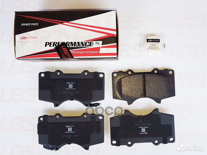 Премиум тормозные колодки toyota land cruiser 1