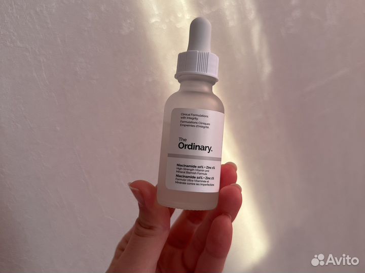 The ordinary сыворотка niacinamide zinc