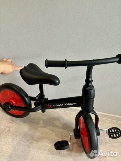 Велосипед беговел 2 в 1