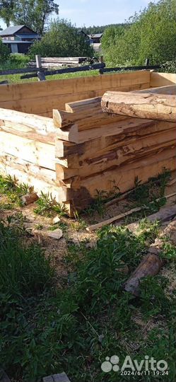 Сруб бани 3 на 5