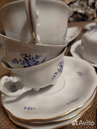 Сервиз столовый много