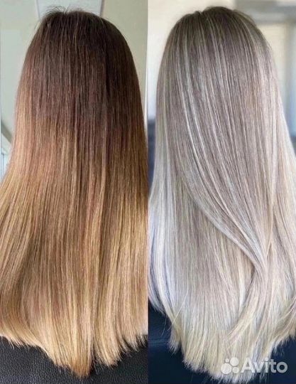 Модели на окрашивание волос