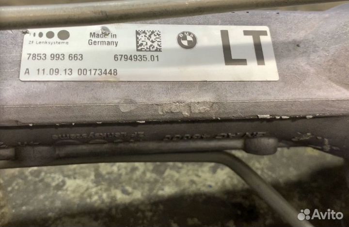 Рейка рулевая е90 полный привод bmw x1