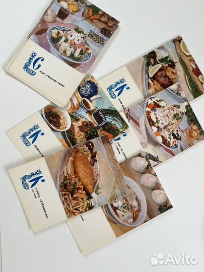 Открытки с рецептами «Блюда национальной кухни»