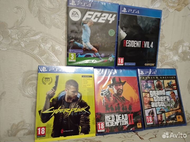 Игровые диски для ps 4