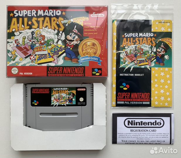 Super Mario All-Stars / Super Nintendo / EUR