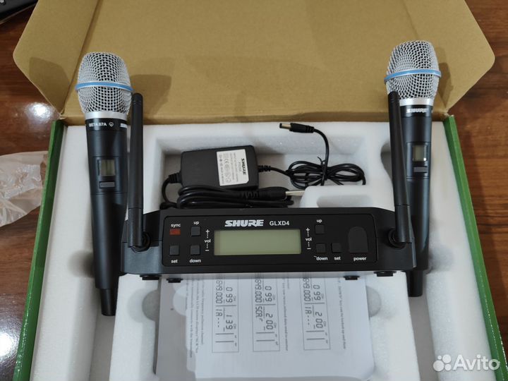 Микрофон shure beta 87a