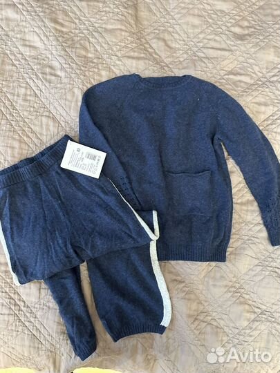 Шерстяной костюм детский с биркой