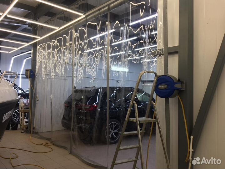 Шторы пвх прозрачные Шторы для автомойки