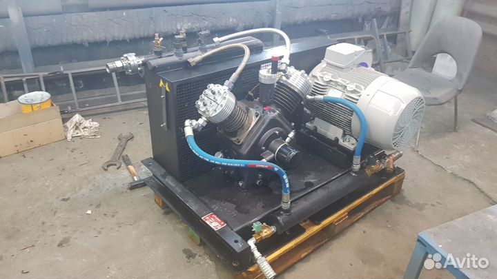 Линия сжатого воздуха для выдува пэт тары