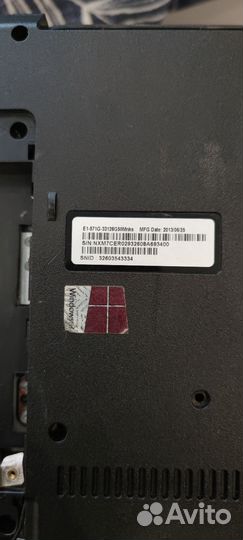 Корпус для ноутбука Acer E1-571G-33126G50Mnks