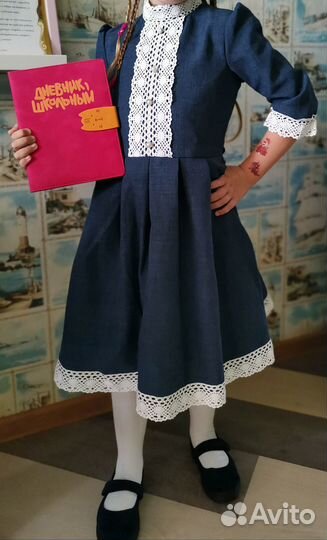 Школьное платье