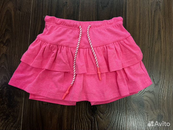 Юбка-шорты для девочки Play Today. Размер 122