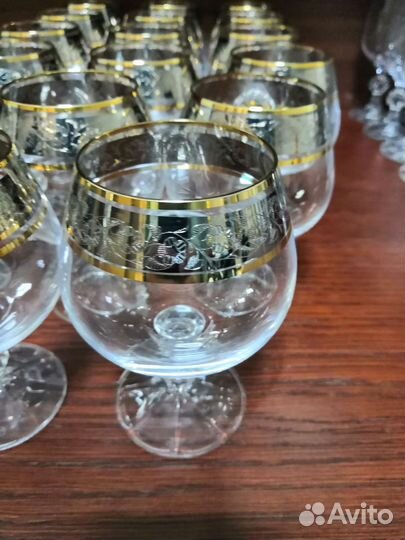 Рюмки, фужеры, бокалы Богемия