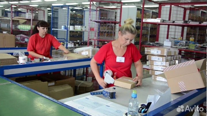 Работа упаковка товара Склад Еженедельно Зп