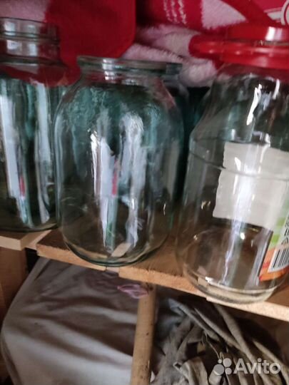 Банки стеклянные от 5 литров, до 0,5 литров
