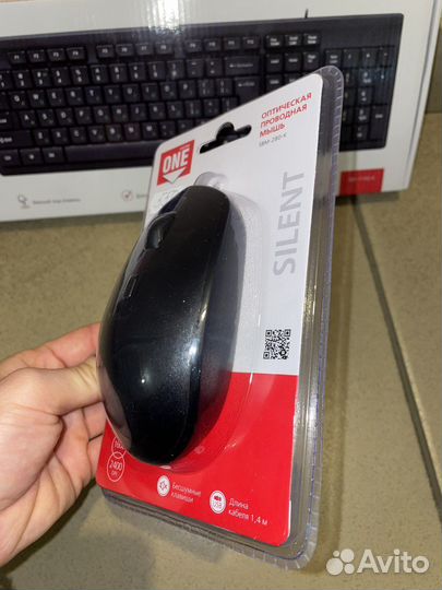 Клавиатура проводная и проводная мышь