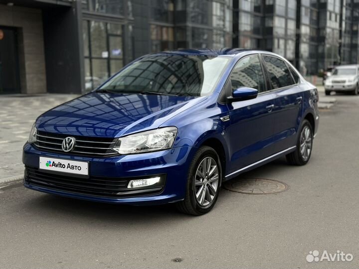 Volkswagen Polo 1.6 AT, 2019, 100 000 км