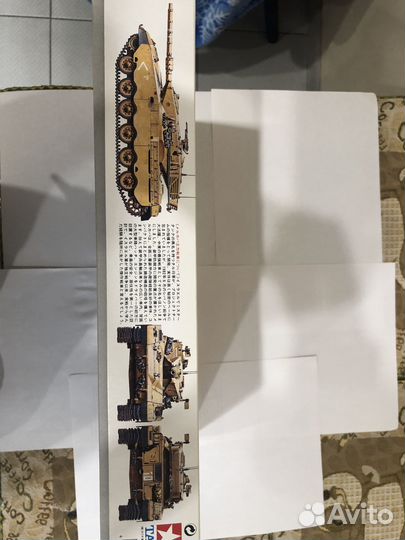 «Тamiya», израильский основной танк merkava